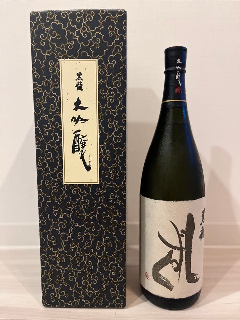 黒龍 しずく大吟醸 日本酒 22年9月 1800ml