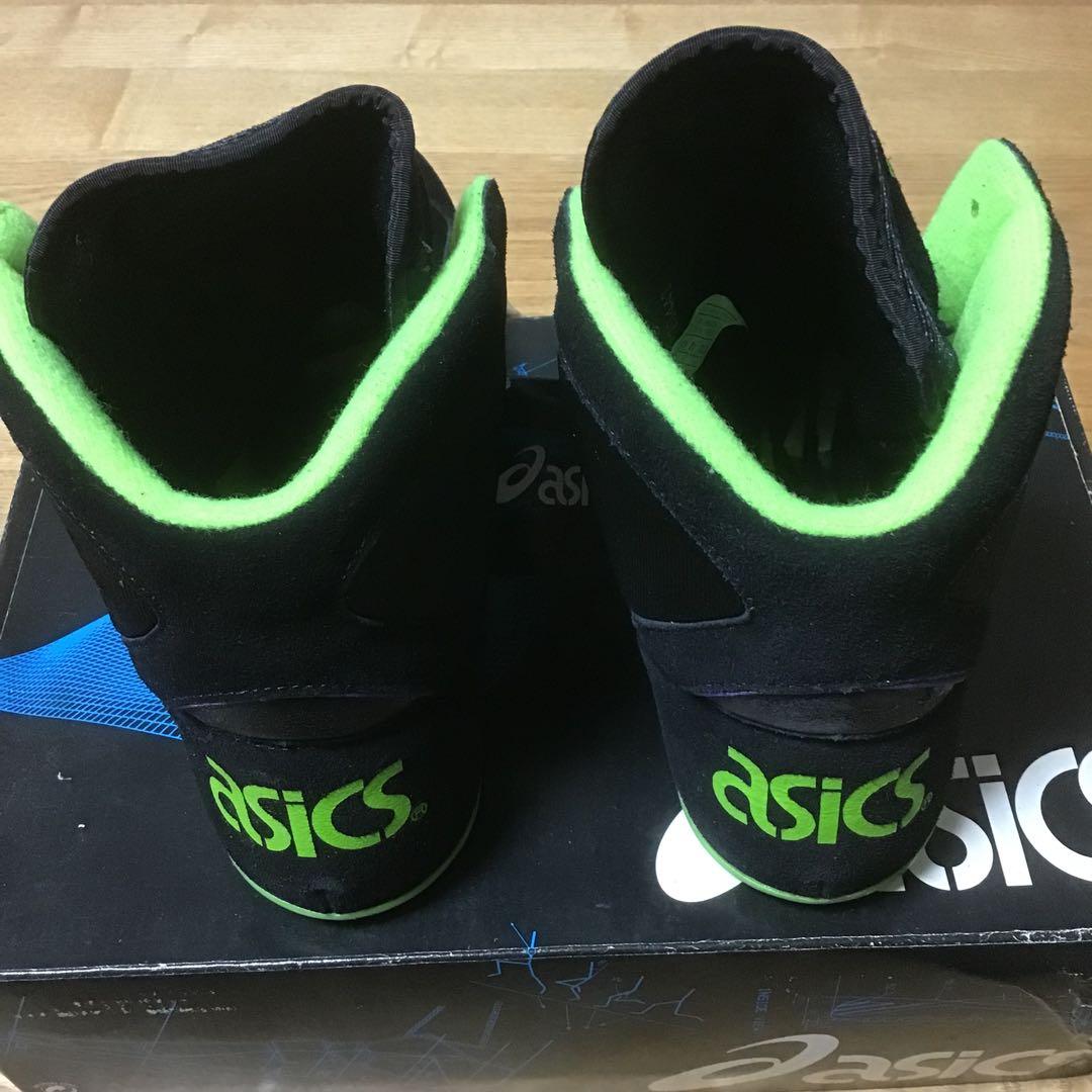 新品未使用品　廃盤品　タグ付きasics レスリングSS TWR323 27cm