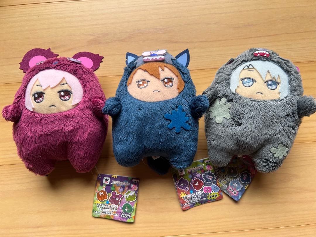 モンぬい　TRIGGER 初版　わるモフ　アイナナパレード　アイドリッシュセブン