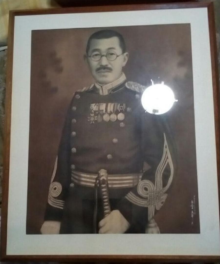 馬堀喜孝　肖像画真作油彩肉筆中古