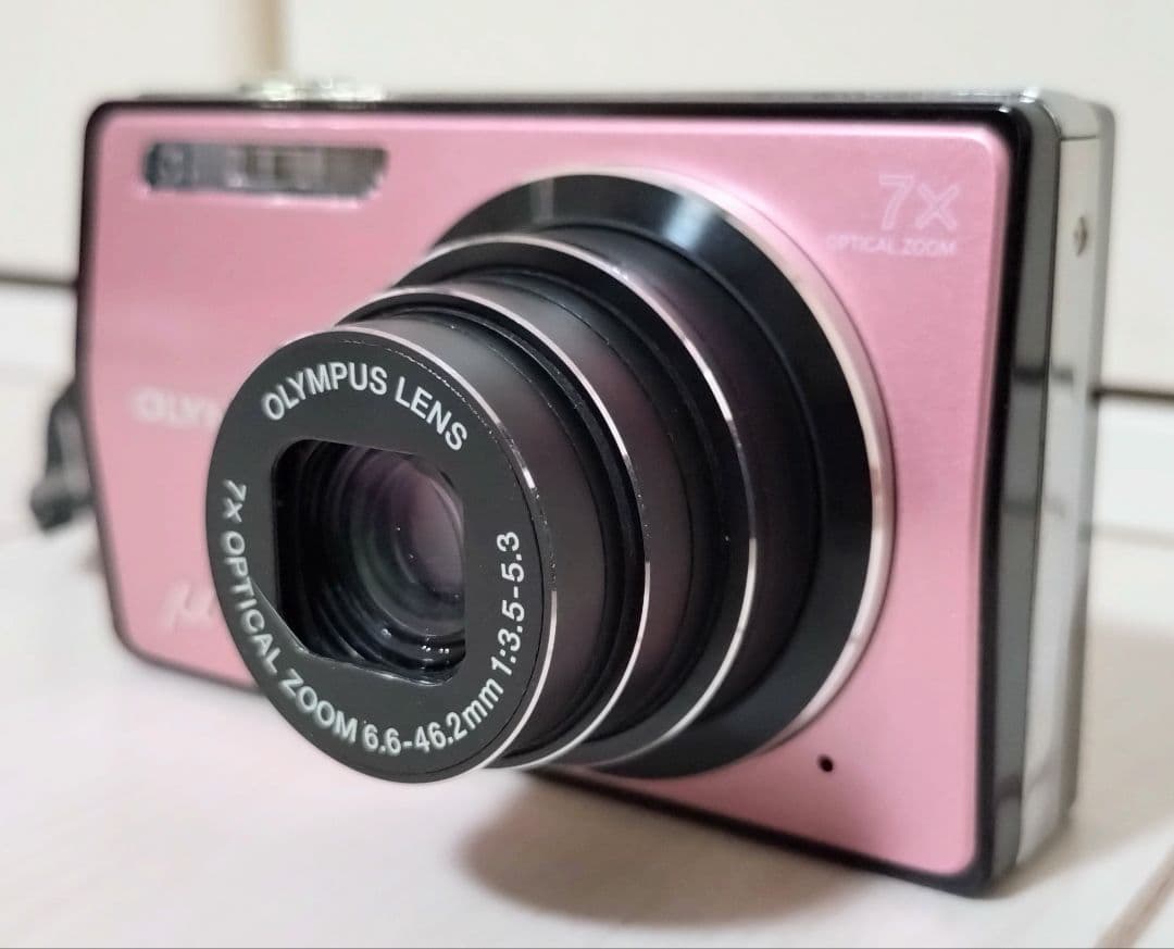 OLYMPUS μ-7000 ピンク デジタルカメラ