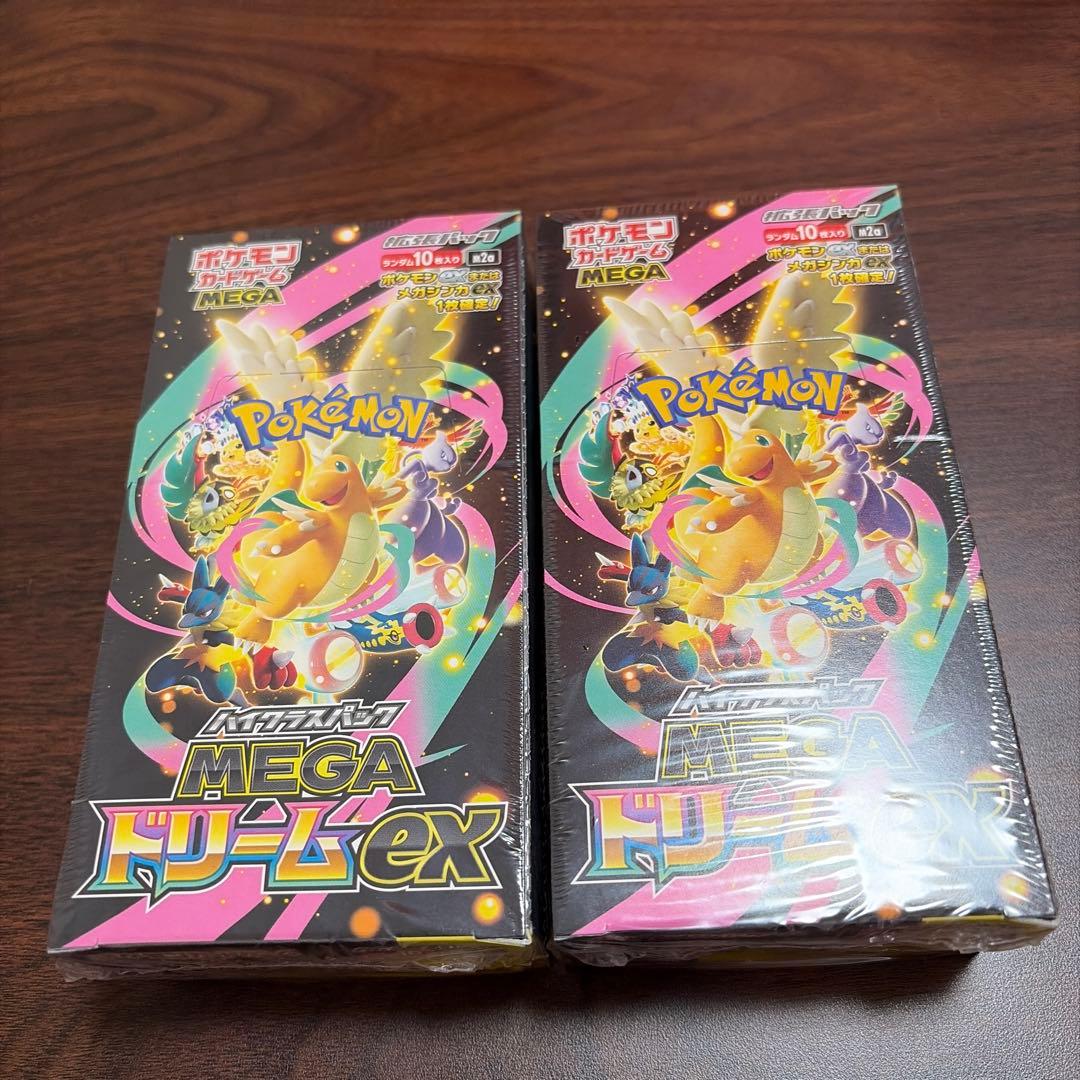 ポケモンカード メガドリームex シュリンク付き ボックス ポケカ