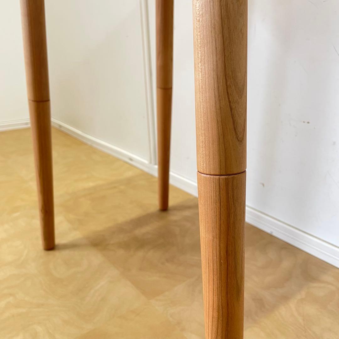 キャトル・セゾン サクラ材 トレイテーブル サイドテーブル 花台 北欧スタイル