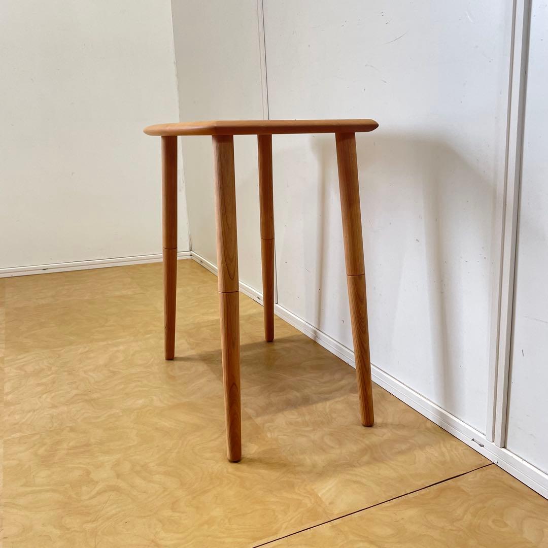 キャトル・セゾン サクラ材 トレイテーブル サイドテーブル 花台 北欧スタイル