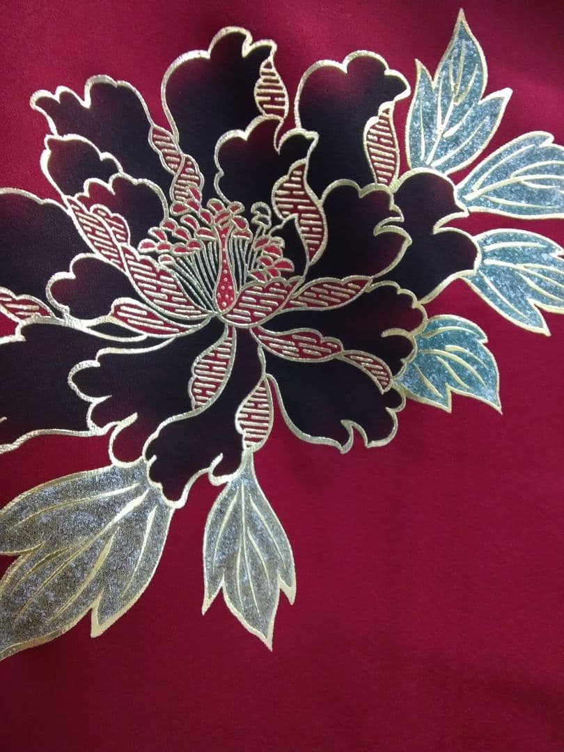 振袖フルセット、正絹振袖成人式、重ね衿、、西陣京の袋帯、襦袢