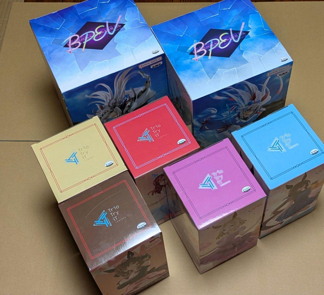 ウマ娘 オグリキャップ タマモクロス ジェンティル等 フィギュア 7体セット