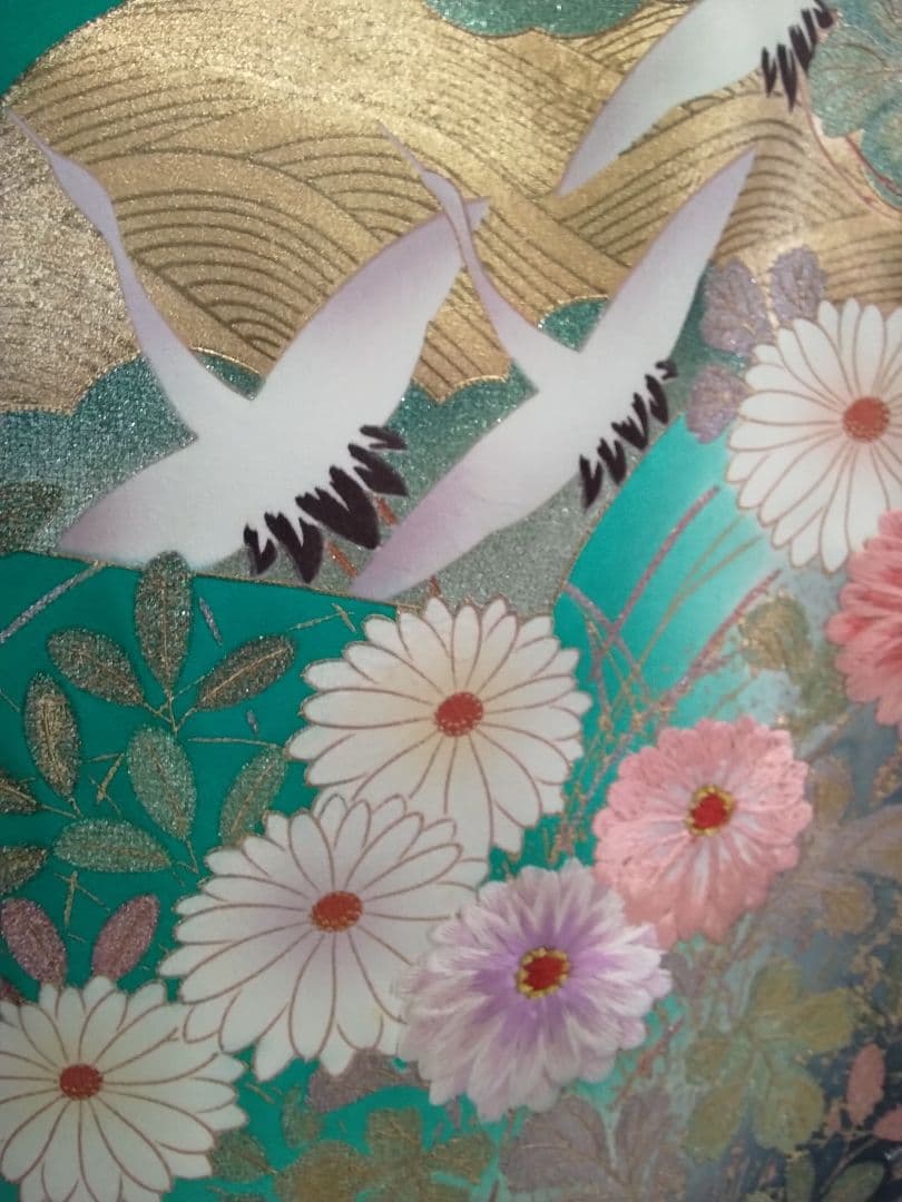 振袖フルセット、正絹振袖、成人式、重ね衿帯揚げ帯締め、西陣袋帯、長襦袢