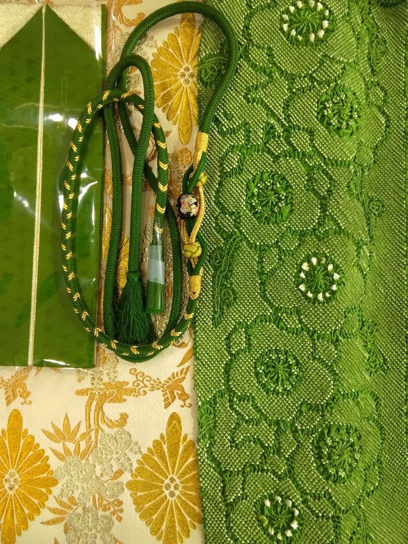 振袖フルセット、正絹振袖、成人式、重ね衿帯揚げ帯締め、西陣袋帯、長襦袢