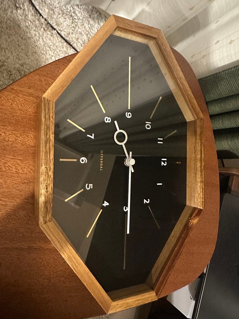 Belmonte ベルモンテ ウォールクロック　ブラック