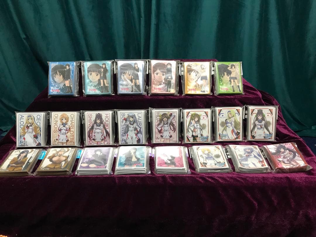 大量 新品 未開封 キャラスリーブ 22点