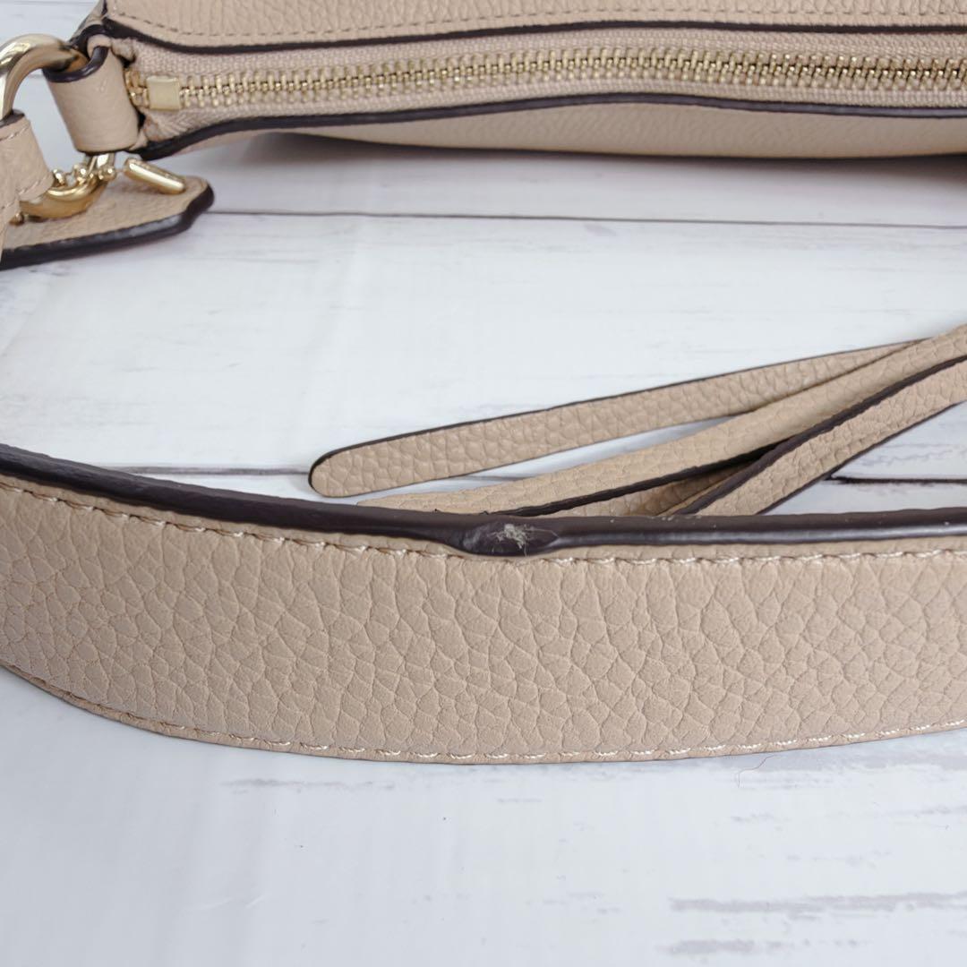 Coach ショルダーバッグ ハンドバック ワンショルダー　ベージュ