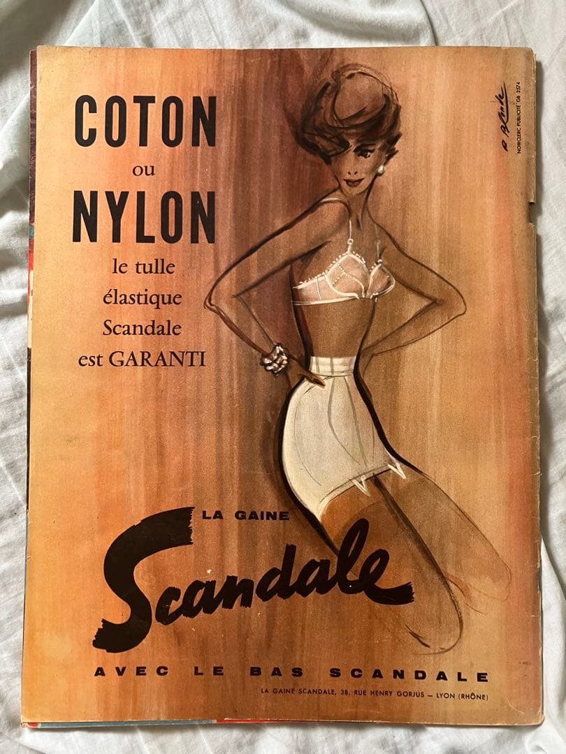 【超希少】サヴィニャック　Mobil ガソリン　オリジナル広告掲載雑誌LIFE