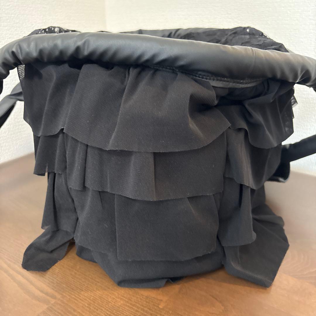 アキュミリア　accumiliaメッシュフリルキャリーマシュマロ　ペットキャリー