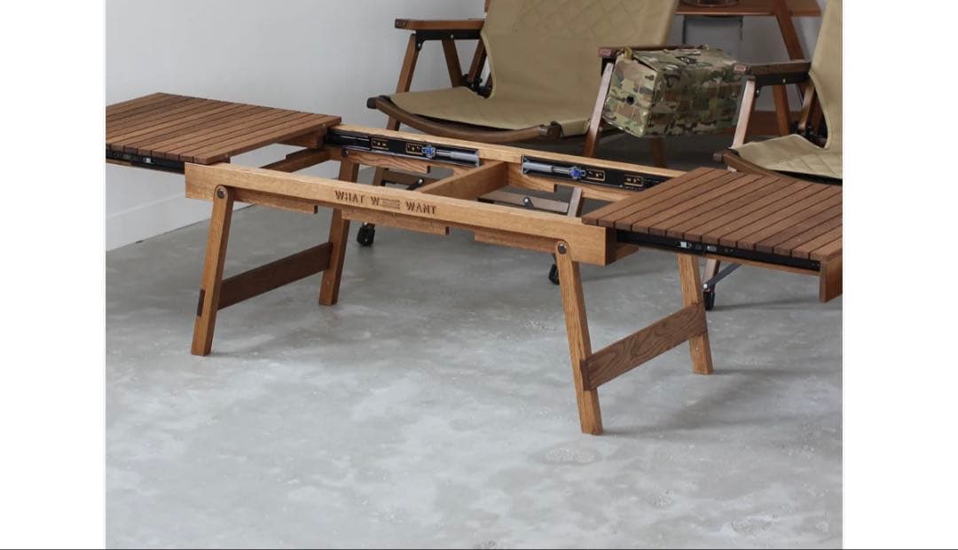 what we want エクステンションテーブル　（純正ケース、フック付き）