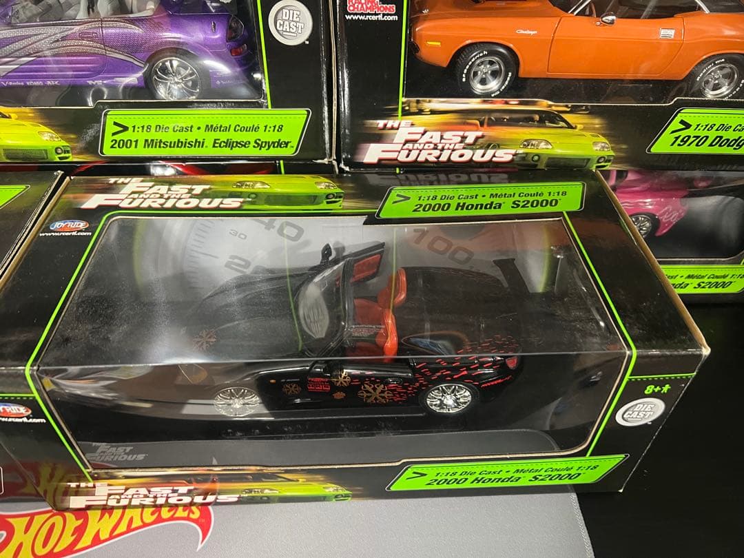 ミニカー FAST&FURIOUS Honda S2000 1/18