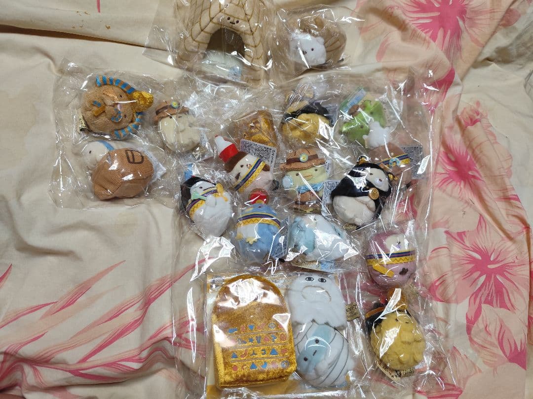 すみっコぐらし　エジプト展　てのりぬいぐるみ　18種　コンプリート まとめ売り