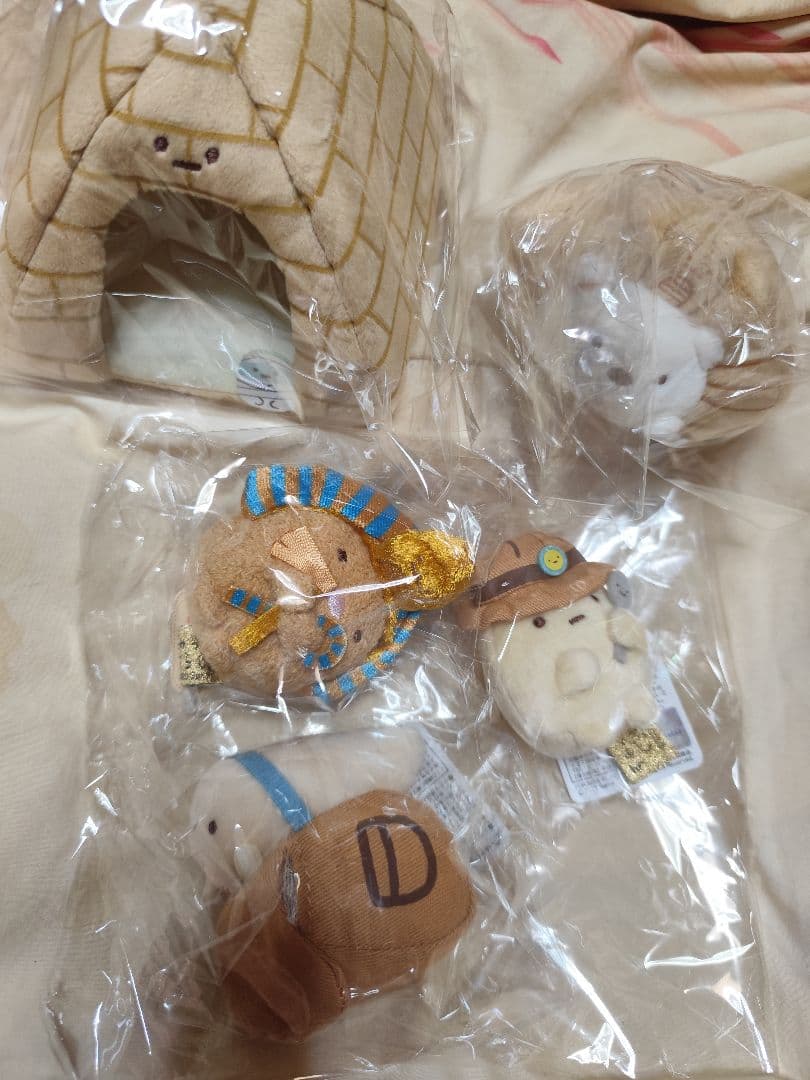 すみっコぐらし　エジプト展　てのりぬいぐるみ　18種　コンプリート まとめ売り