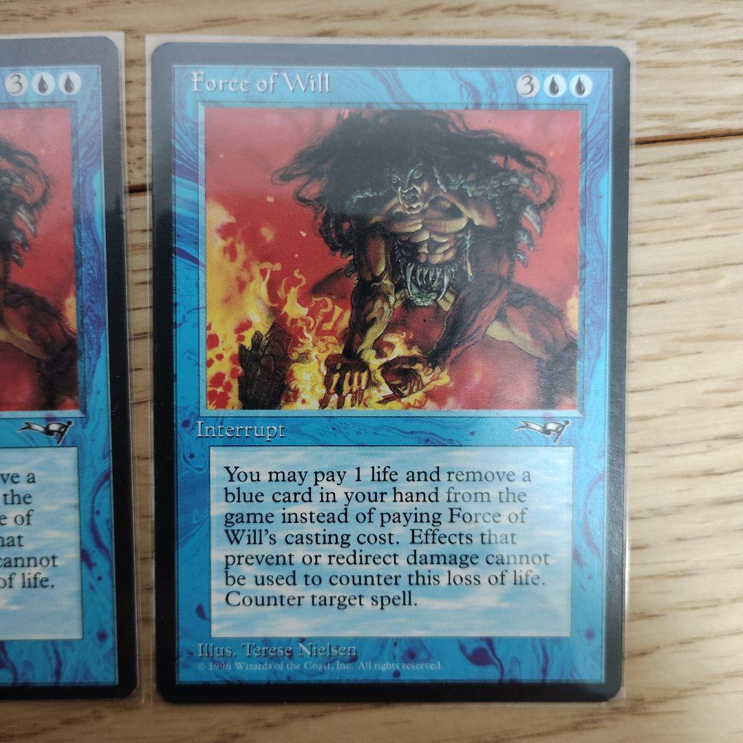 Force of Will　MTG　意志の力