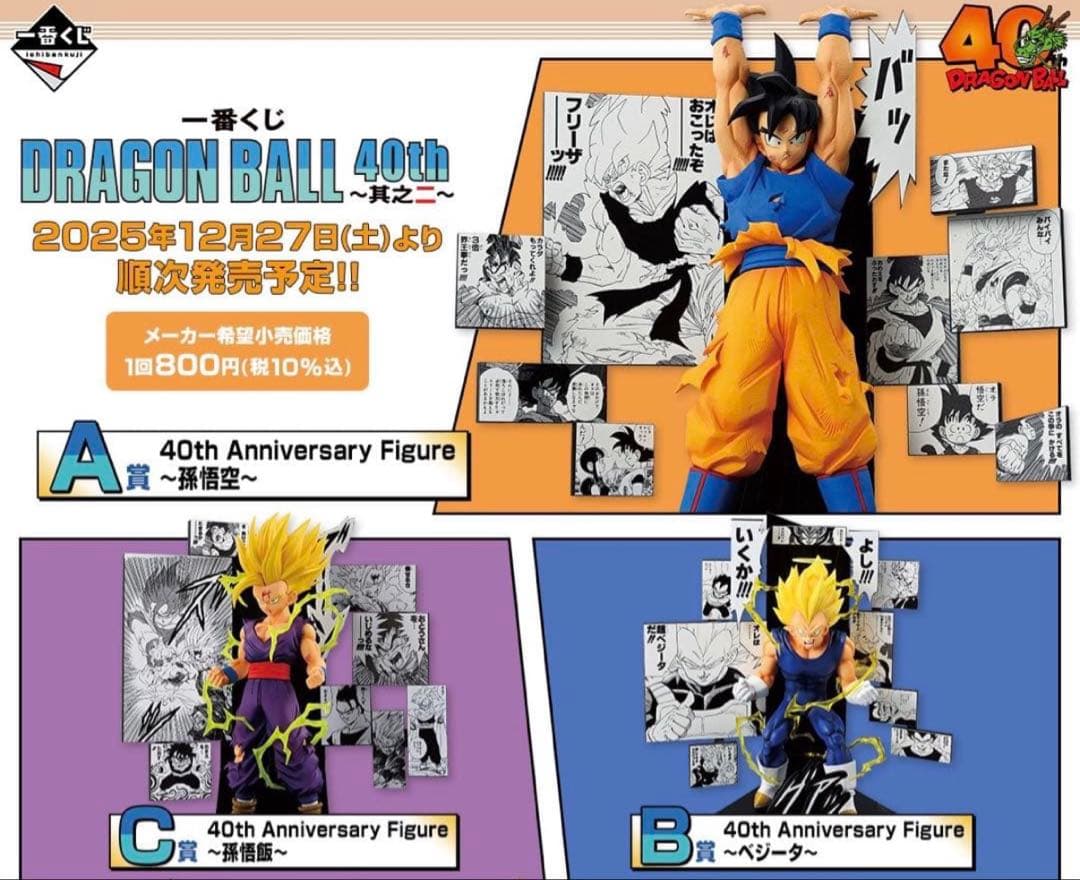 一番くじ　ドラゴンボール　40th ～其之二～　ABC賞