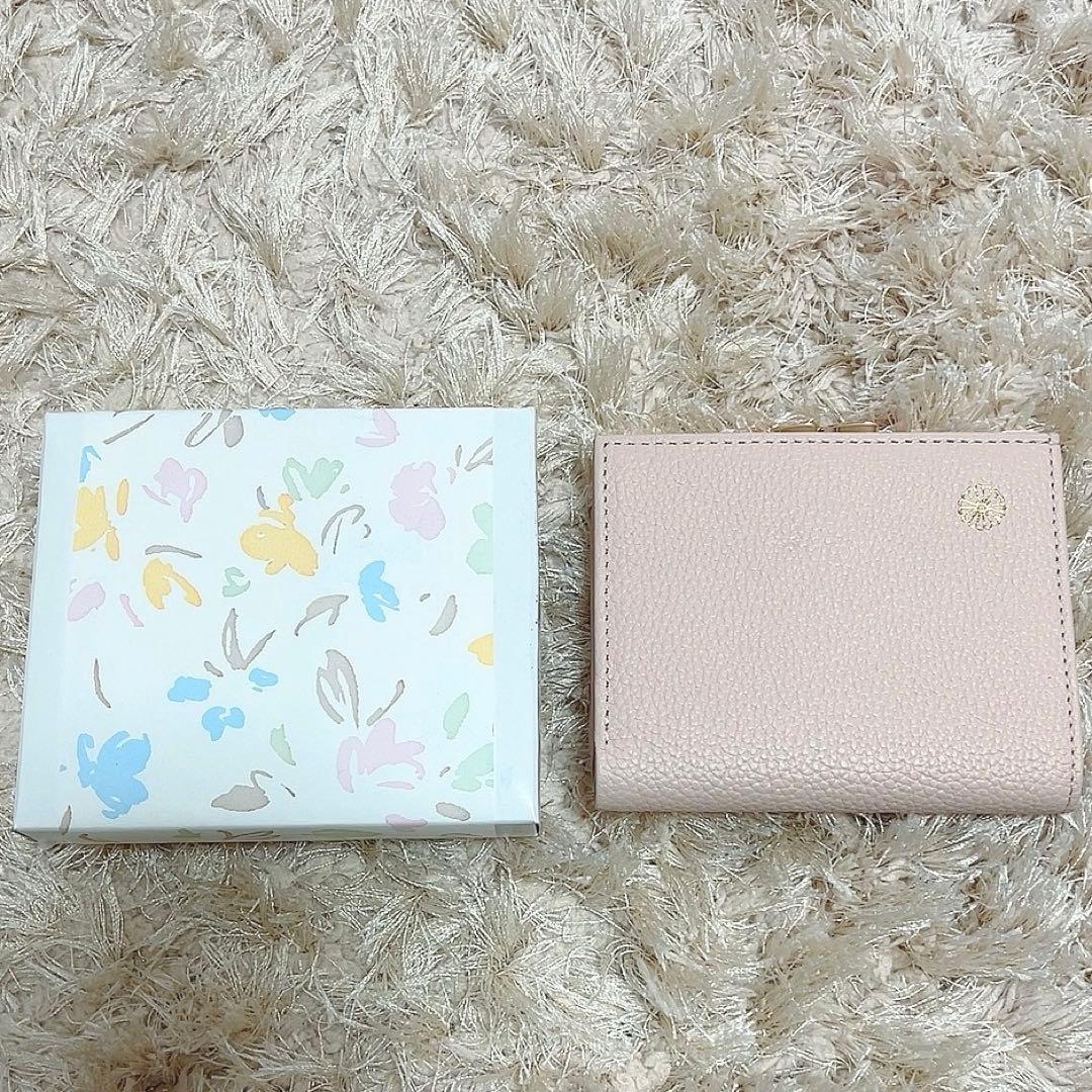 皇居　財布　ピンクベージュ