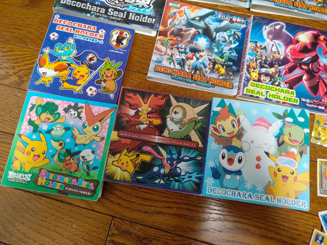 ポケモン ポケットモンスター シール 最強シール烈伝 等 約530枚 ホルダー