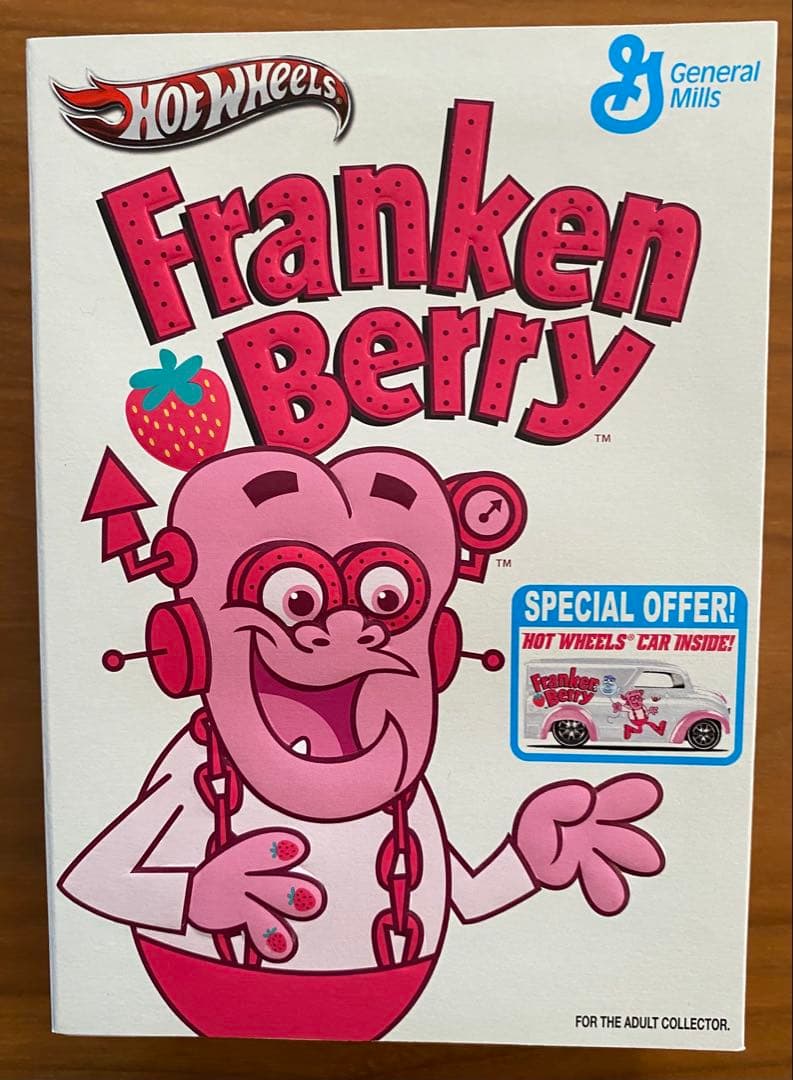 ホットウィール　デイリーデリバリー Franken Berry ミニカー