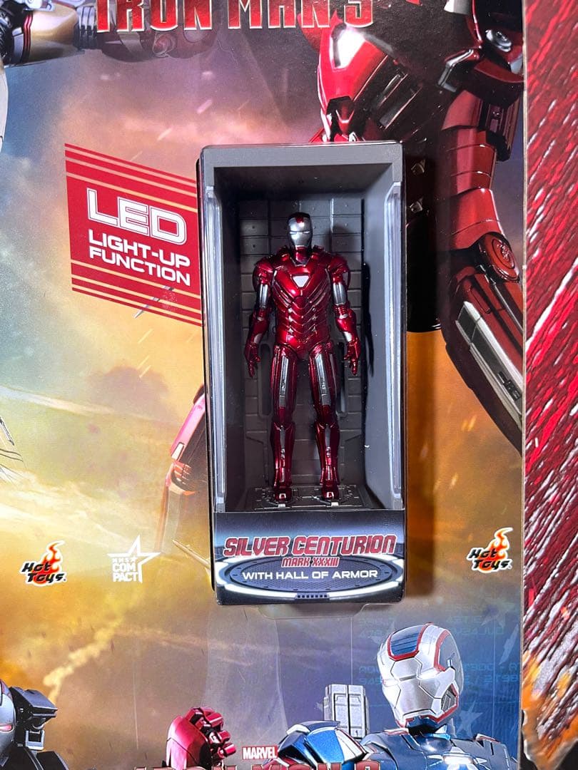 ⭐️未使用⭐️ ホットトイズ アイアンマン3 ミニチュアフィギュア 6体セット