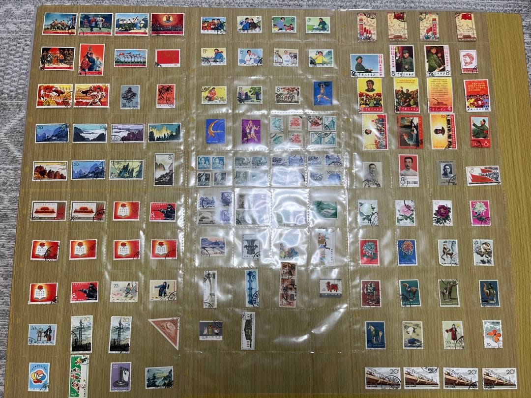 【ケンジ】中国 1960年代古切手 まとめ売り
