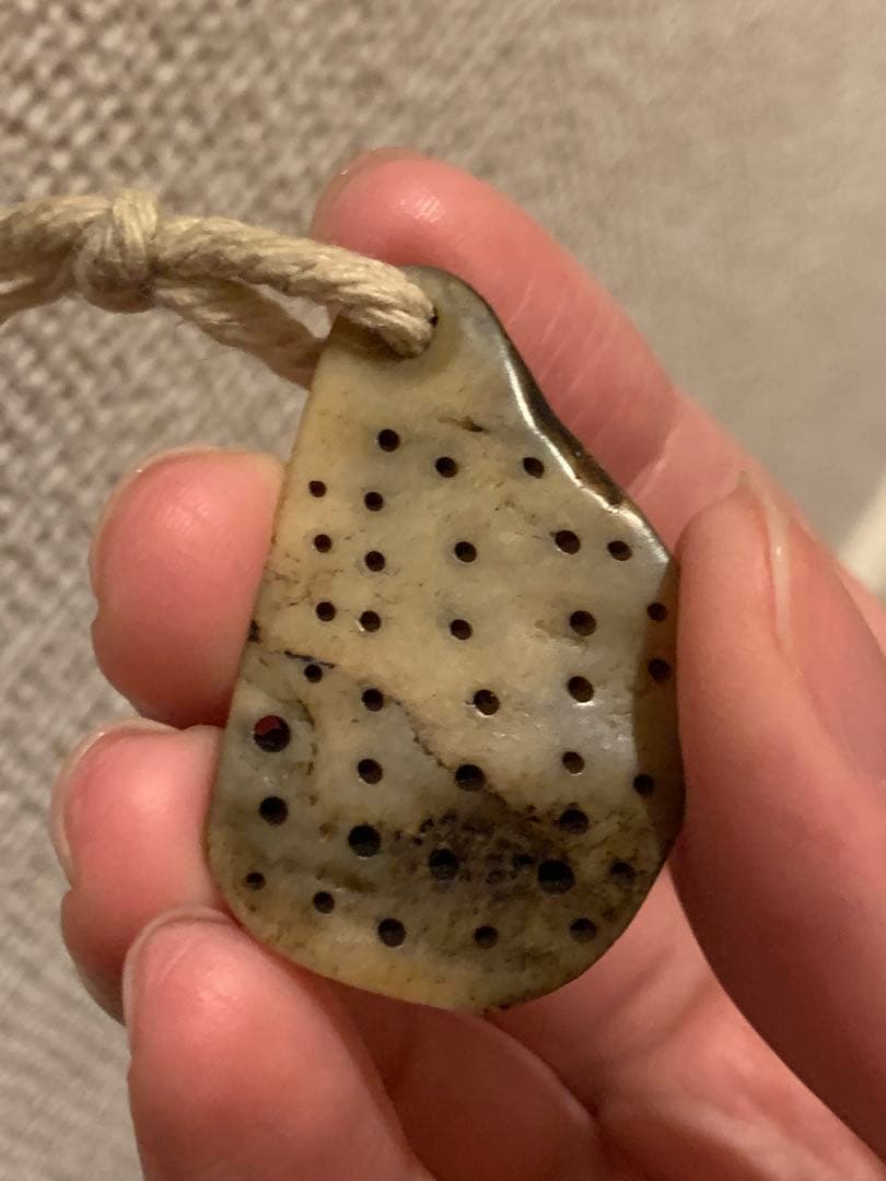 カパラ　ニンマ派の高僧のもの　1800年代初頭 頭蓋骨　アミュレット