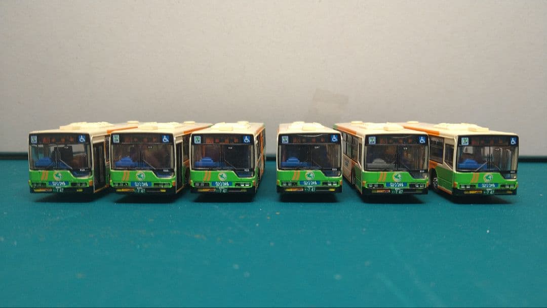 バスコレ都営バス　三菱ノンステ