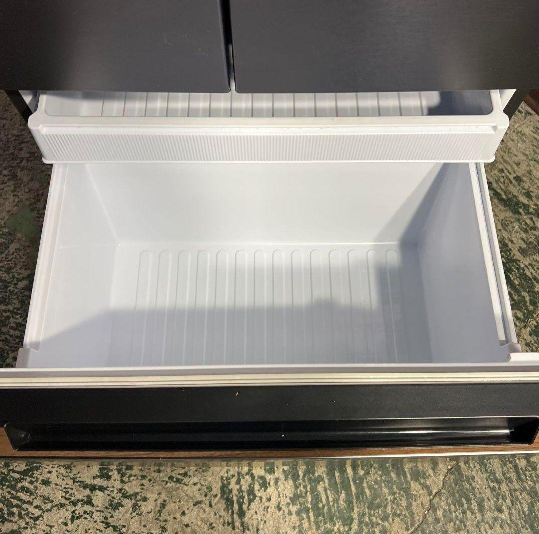 F543R SHARP 457L 冷蔵庫 SJ-MF46H-H 6枚ドア