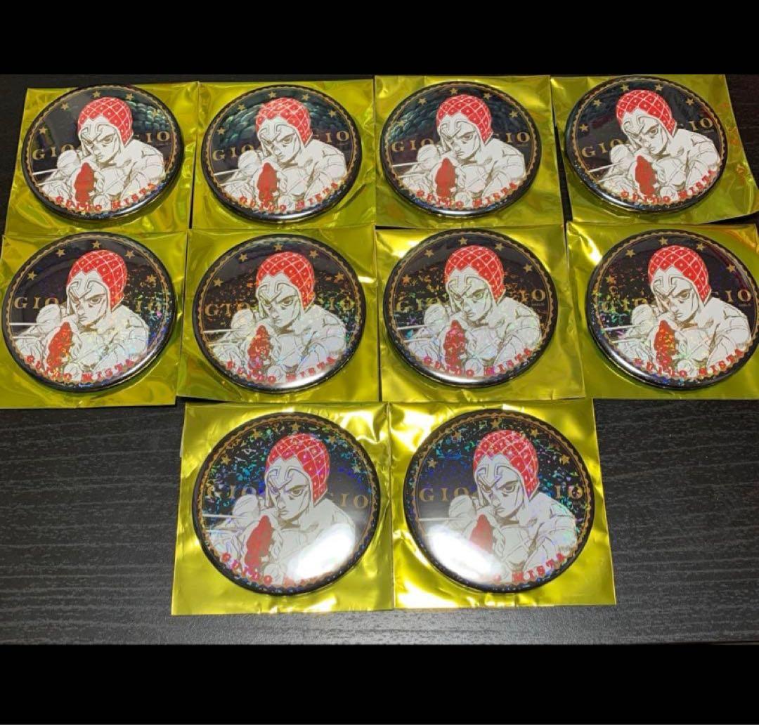ジョジョ ワールド ホログラム缶バッジ コレクション　ミスタ　10個セット