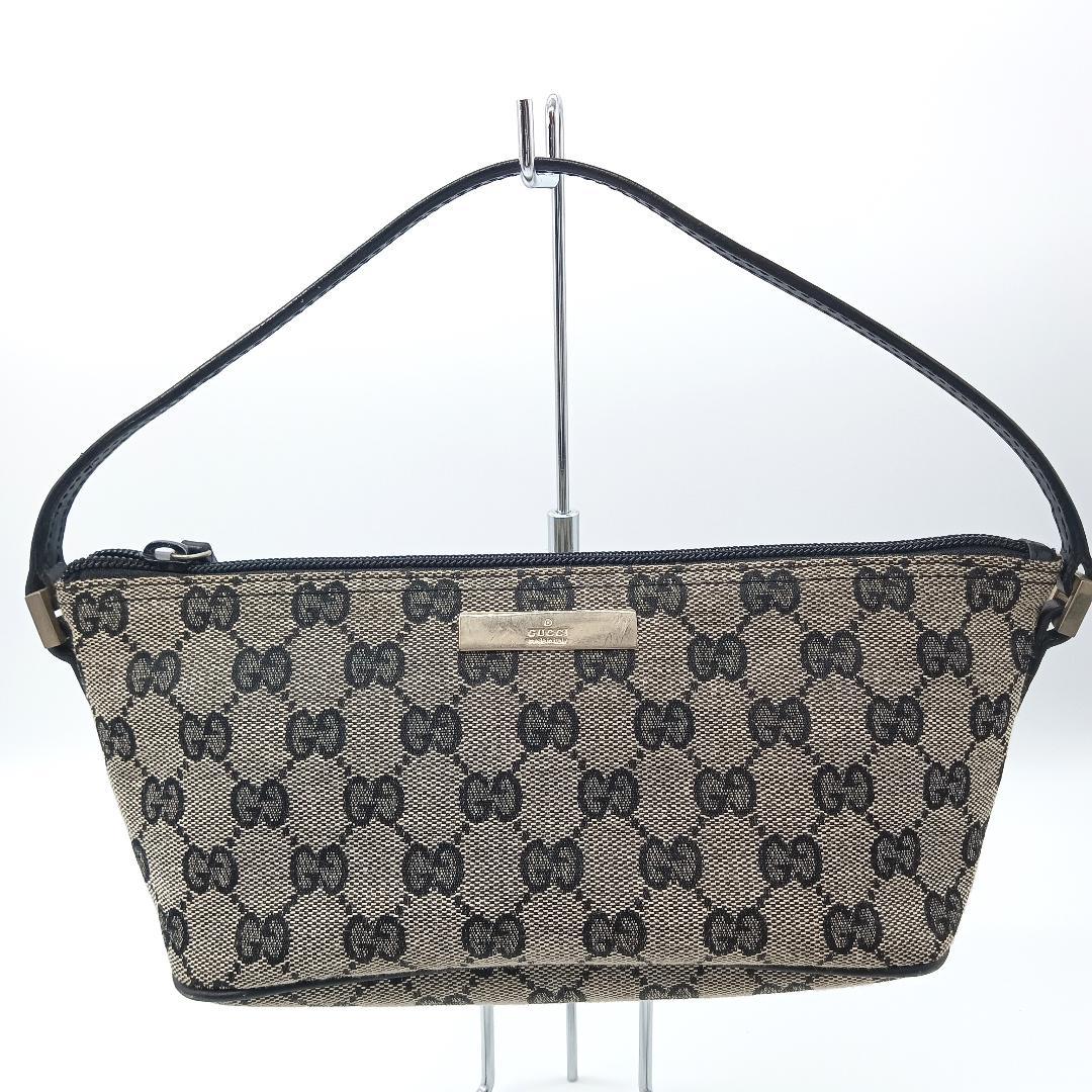 GUCCI グッチ アクセサリーポーチ ハンドバッグ GGキャンバス