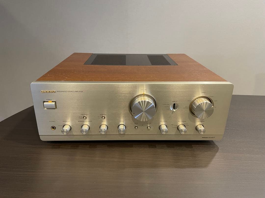 ONKYO オンキョー アンプ integra A-927 電源は確認済　現状品