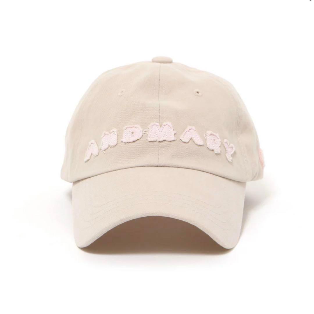 小物 ANDMARY Mary logo cap