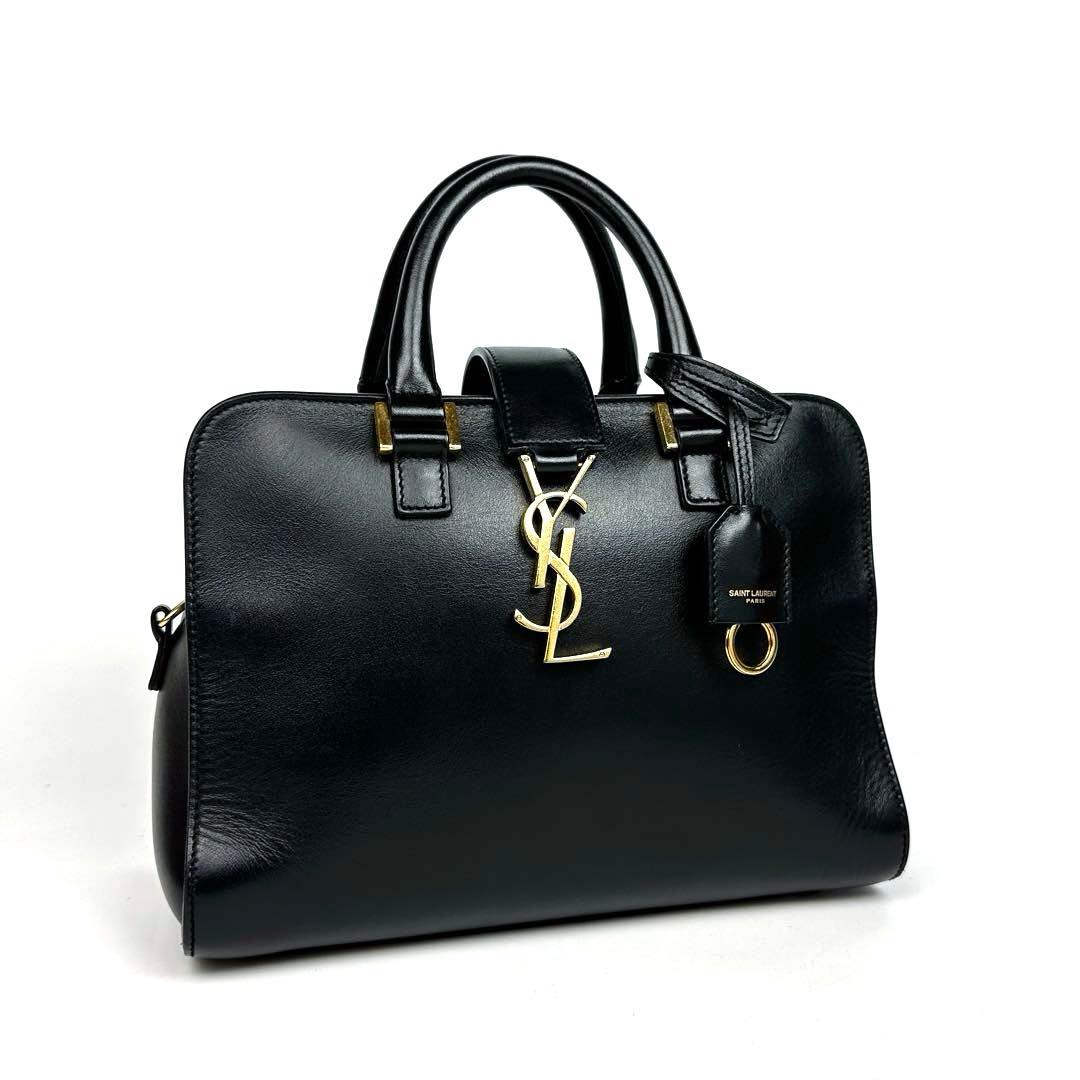 azsaサンローランパリ ベイビーカバス ハンドバッグ YSL