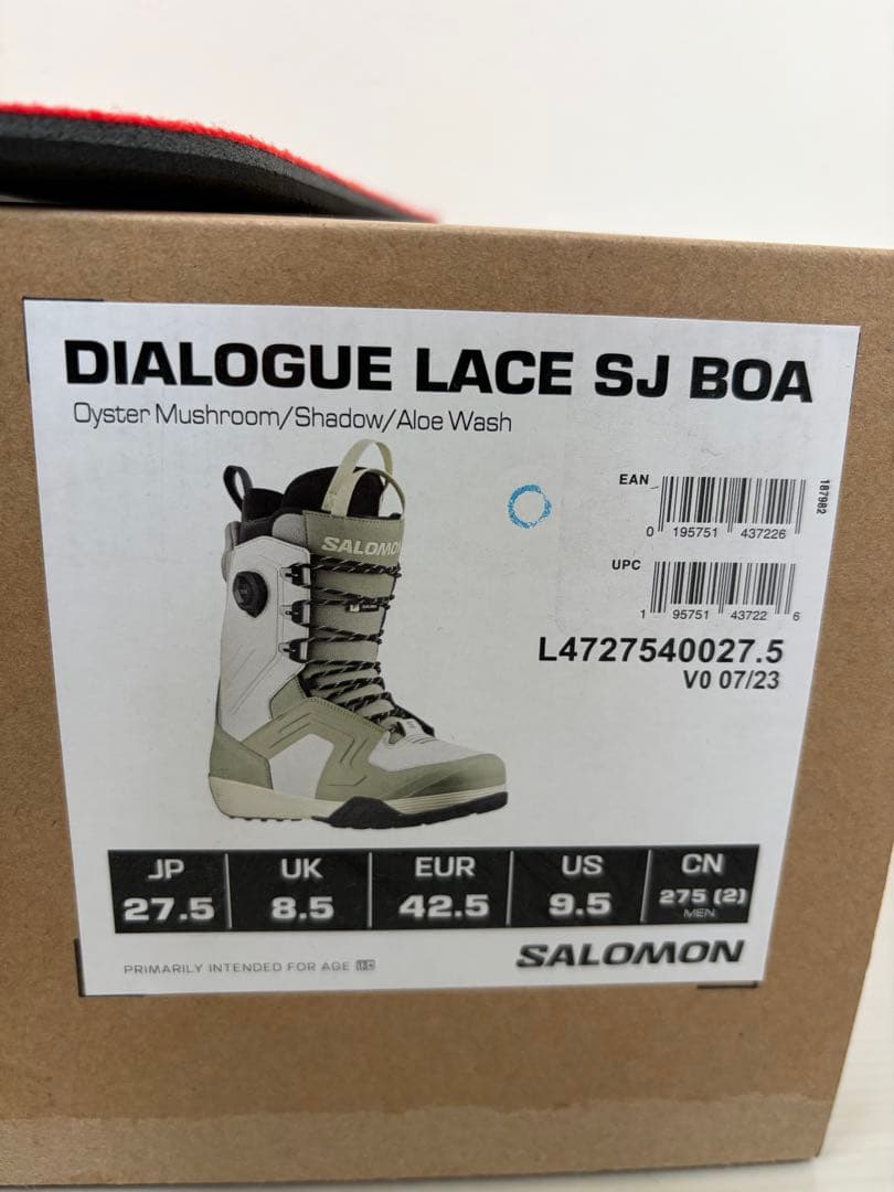 スノーボード 23-24 SALOMON DIALOGUE LACE SJ BOA 27.5