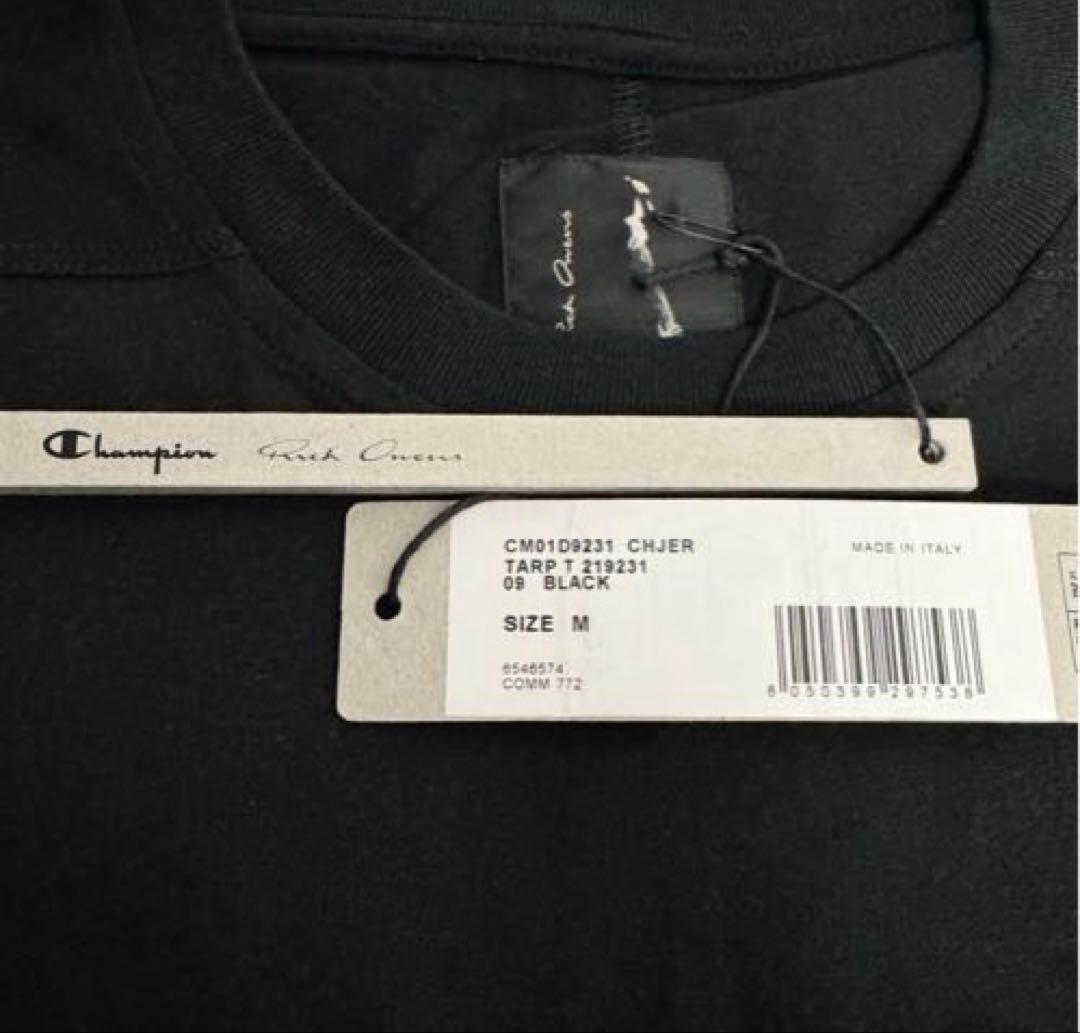 新品 Rick Owens×Champion TARP T ノースリーブ