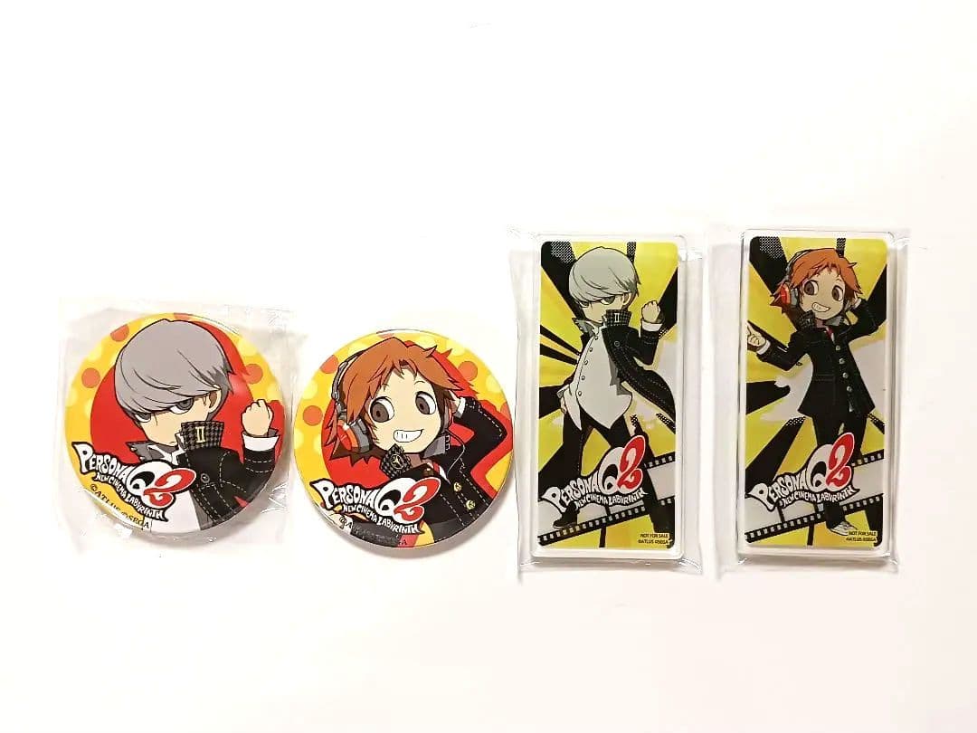 ペルソナQ2 缶バッジ アクリルバッジ など　鳴上悠 花村陽介　ペルソナ4