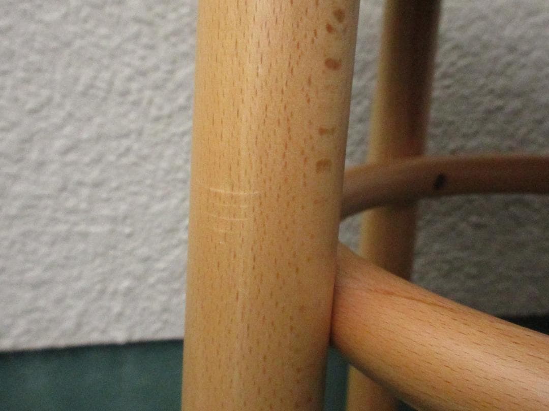 ★秋田木工アキモク曲木ベントウッドチェア2091-U/カウンターチェア