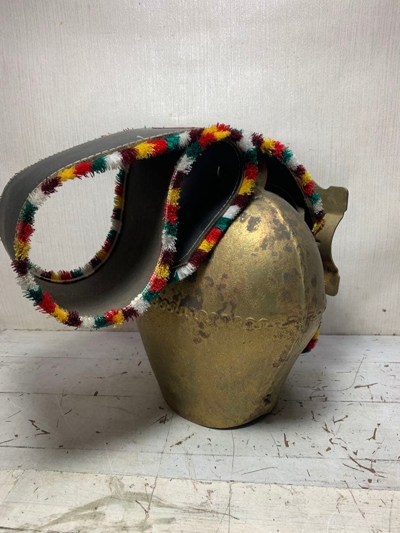 レトロ カウベル　大きなサイズ　牛鈴　ディスプレイ　置物