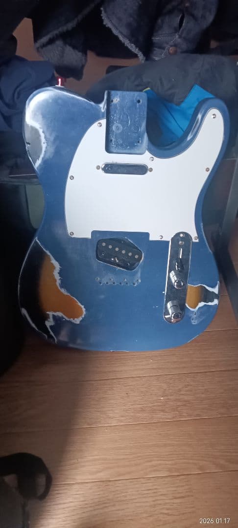 テレキャスター 部品　ボディー　レリック加工