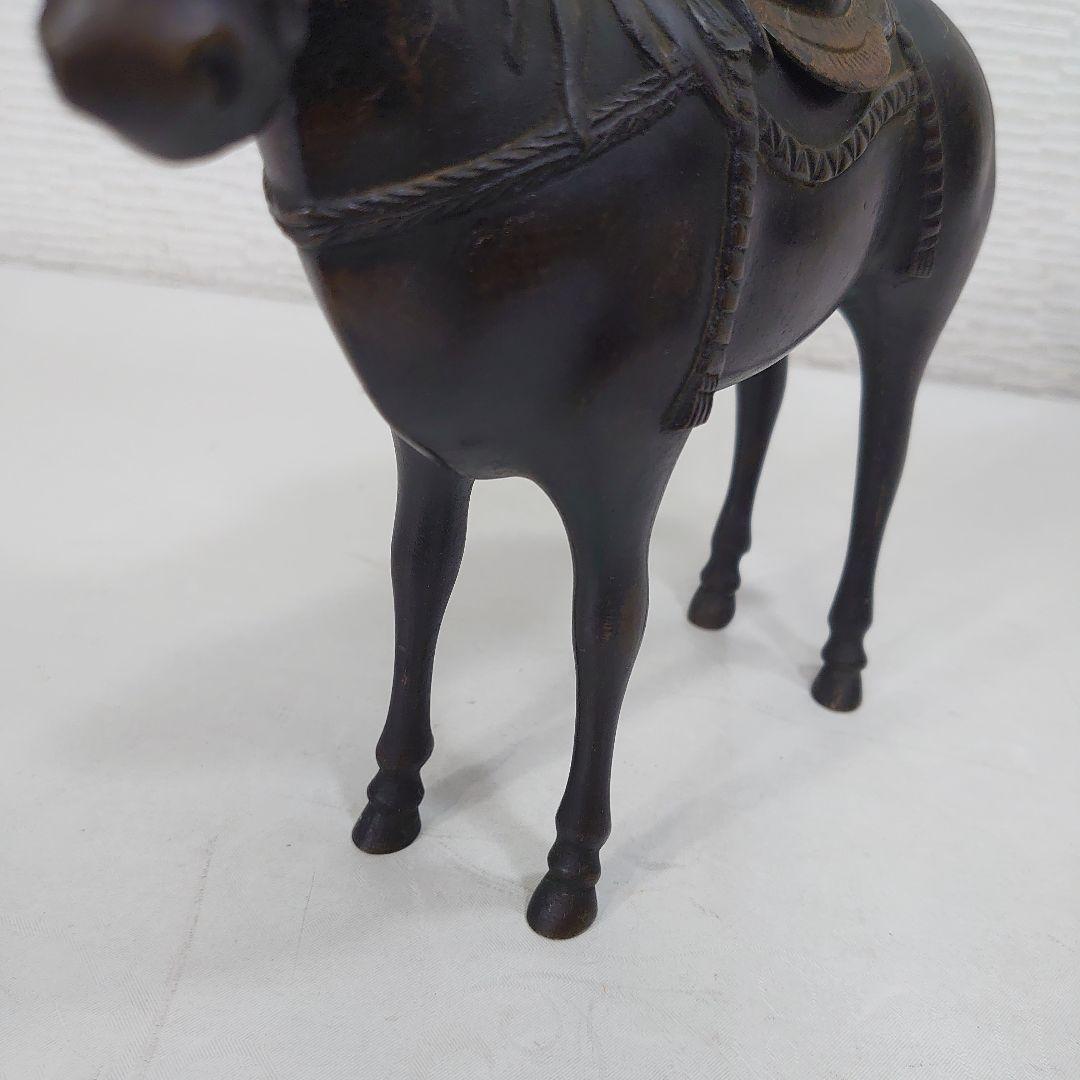 馬の香炉 約25cm ブロンズ 干支 置物