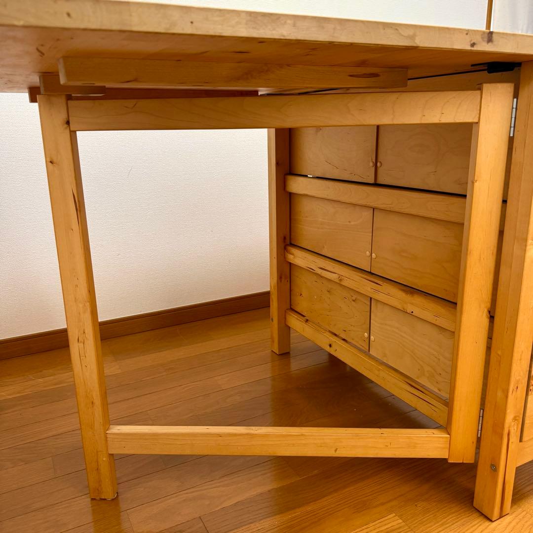 【木圭丁 】IKEA NORDEN ノールデン ゲートレックテーブル