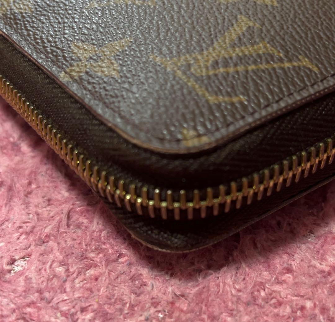 【美品】ルイヴィトン Louis Vuitton モノグラム ジッピーウォレット