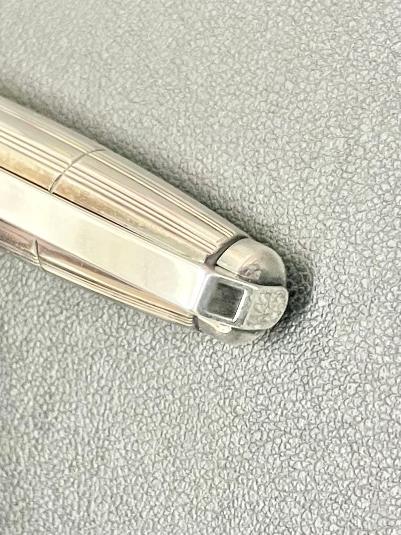 デュポン　ボールペン　シルバーカラー