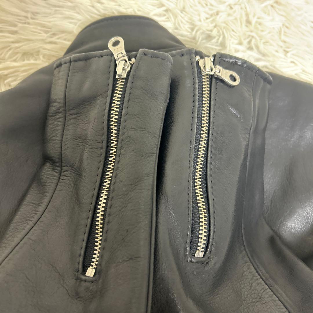 【極美品】Schott レザー ジャケット 141　サイズ36　 ライナー付き