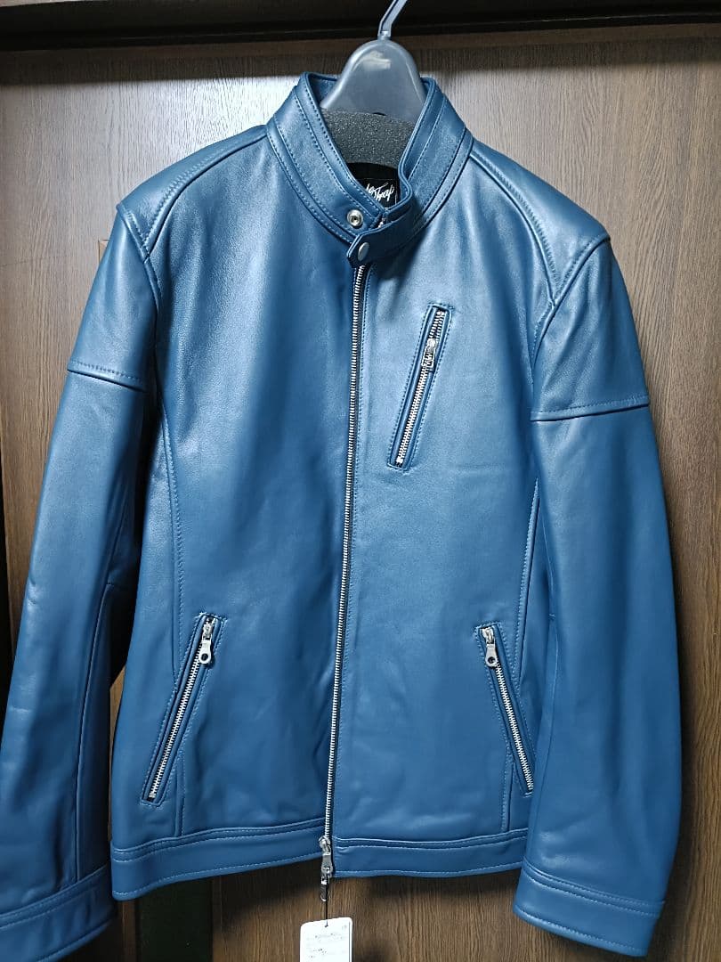 ラトルトラップ 　シープレザー シングルライダースジャケット　LLサイズ