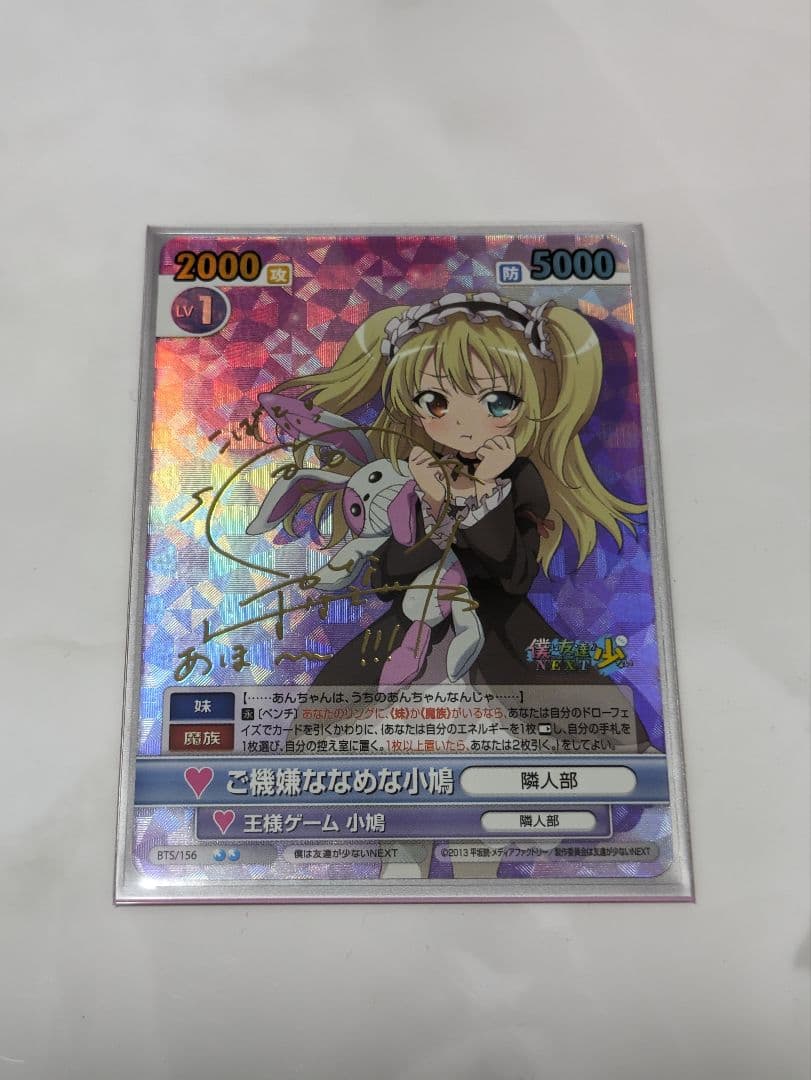 ご機嫌ななめな小鳩 SP サイン入り ヴィクトリースパーク