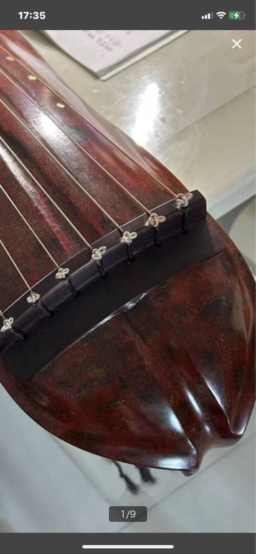 【新品★一流手工品古琴★純漆】鄭孟金監制　蕉葉式（バナナリーフ）演奏・収蔵級古琴